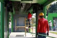 Los trabajos en la Troncal Oriental del M&Iacute;O, van sobre ruedas