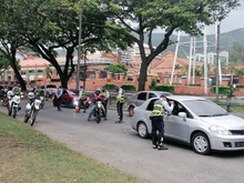 Movilidad realiza control a cumplimiento de medida de pico y placa