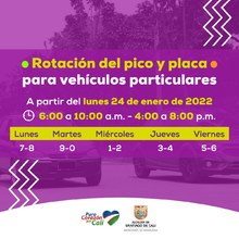 Movilidad realiza control a cumplimiento de medida de pico y placa