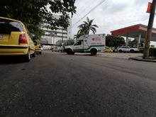 Infraestructura impact&oacute; v&iacute;a contigua a la Cl&iacute;nica Colombia