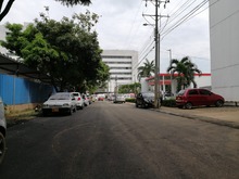 Infraestructura impact&oacute; v&iacute;a contigua a la Cl&iacute;nica Colombia