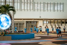 Unidad Deportiva Jaime Aparicio, espacio para que cale&ntilde;os hagan actividad f&iacute;sica