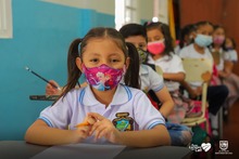 Felices volvieron a clases en presencialidad plena, los estudiantes del sector oficial 