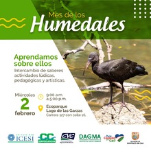 Actividad especial de Celebraci&oacute;n D&iacute;a de los Humedales en Ecoparque Las Garzas 