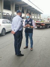 Puestos de control para regular la movilidad y proteger la vida de los ciudadanos