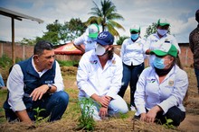 &ldquo;Con liderazgo barrial consolidamos el proyecto de Huertas Urbanas&rdquo;: alcalde Ospina