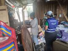 Alcald&iacute;a atiende las familias afectadas por incendio en el oriente de Cali