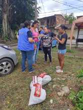 Comunidades vulnerables recibieron kit de alimentos