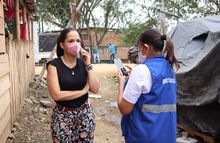 Navarro con el Coraz&oacute;n Contento en Feria de Bienestar y Salud