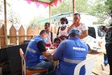 Navarro con el Coraz&oacute;n Contento en Feria de Bienestar y Salud