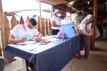 Navarro con el Coraz&oacute;n Contento en Feria de Bienestar y Salud