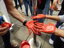 Alcald&iacute;a de Cali se une al D&iacute;a Internacional de las Manos Rojas