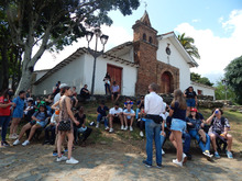 Estudiantes de Europa y Latinoam&eacute;rica disfrutan recorriendo a Santiago de Cali