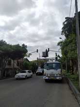 Movilidad pone en servicio dos importantes cruces semaf&oacute;ricos en Alfonso L&oacute;pez 