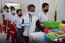 En cerca de 200 sedes educativas oficiales comenz&oacute; a entregarse la raci&oacute;n preparada en sitio 