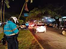 Por la gobernabilidad y seguridad vial, se dispuso un robusto operativo la noche del viernes