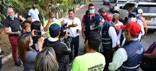 Habitantes del barrio Calima evaluaron la remodelaci&oacute;n de sus v&iacute;as