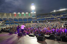 Un espect&aacute;culo musical cerr&oacute; la noche de juramento del programa Todas y Todos a Estudiar