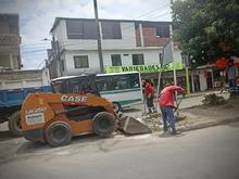 Limpieza de separadores viales para el Plan de Seguridad y Gobernabilidad 