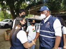 Hay compromiso colectivo para adelantar las obras de la Instituci&oacute;n Villa del Sur