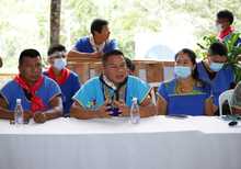 En di&aacute;logo con el alcalde Ospina el Cabildo Kof&aacute;n present&oacute; su Proyecto de Vida