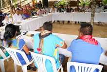 En di&aacute;logo con el alcalde Ospina el Cabildo Kof&aacute;n present&oacute; su Proyecto de Vida