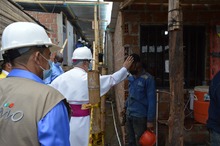 Ciudad Para&iacute;so fue bendecido por Monse&ntilde;or de Cali