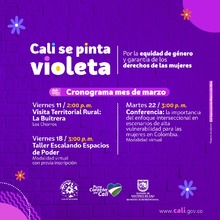 Marzo, mes para conmemorar el D&iacute;a Internacional de Mujer y la lucha por sus derechos