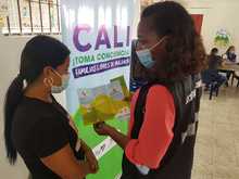 En febrero, m&aacute;s de 500 personas fueron sensibilizadas sobre prevenci&oacute;n de violencia intrafamiliar