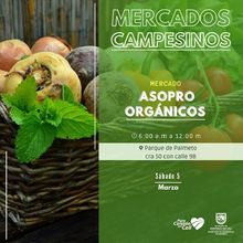 Este s&aacute;bado, que el alimento sea tu medicina con los &lsquo;Mercados Campesinos&rsquo;