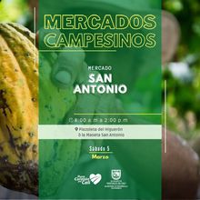 Este s&aacute;bado, que el alimento sea tu medicina con los &lsquo;Mercados Campesinos&rsquo;