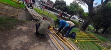 Infraestructura realiz&oacute; mantenimiento preventivo a estructuras peatonales