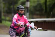 bicicleteada por la seguridad e integridad de las mujeres y ni&ntilde;as 