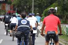 bicicleteada por la seguridad e integridad de las mujeres y ni&ntilde;as 