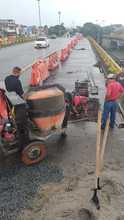 Reparan losa de concreto en puente vehicular de la carrera 8 con calle 70