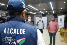 Alcalde Ospina entreg&oacute; nueva Sala de Ensayos del Instituto Popular de Cultura