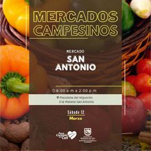 Progr&aacute;mese con los mercados campesinos en la Sultana del Valle y sus corregimientos 