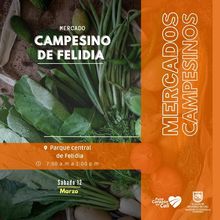 Progr&aacute;mese con los mercados campesinos en la Sultana del Valle y sus corregimientos 