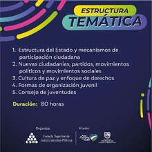 Joven: participa en este espacio de formaci&oacute;n para una nueva democracia