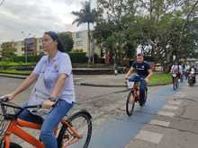 Planeaci&oacute;n Municipal llega en &lsquo;bici&rsquo; a la Alcald&iacute;a