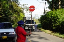 Infraestructura realiz&oacute; mantenimiento vial en los corregimientos cale&ntilde;os