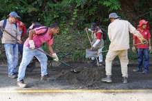 Infraestructura realiz&oacute; mantenimiento vial en los corregimientos cale&ntilde;os