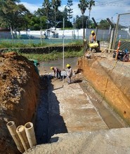 Contin&uacute;an obras en la ampliaci&oacute;n de la carrera 80