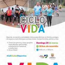 El pr&oacute;ximo domingo los cale&ntilde;os disfrutar&aacute;n de una amplia oferta en la Ciclovida