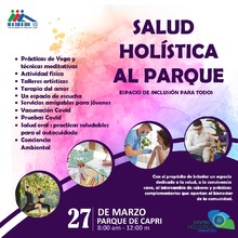 Salud Hol&iacute;stica al Parque, este domingo en Capri