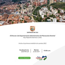Departamento Administrativo de Planeaci&oacute;n rinde cuentas el 26 de abril