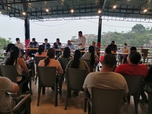 Movilidad escucha a la comunidad aleda&ntilde;a a Cristo Rey y resalta trabajo colaborativo