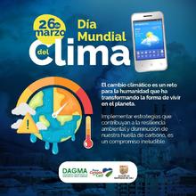 Hoy volcamos nuestra mirada al Clima 