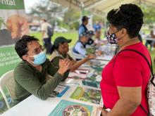 Cu&iacute;date Ve: una jornada de servicio, uni&oacute;n familiar y arte, presente en la comuna 21
