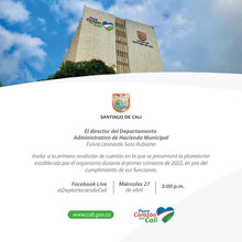 Primera Rendici&oacute;n de Cuentas Hacienda 2022